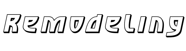 SF Retroesque Shaded Oblique  Free Fonts Download