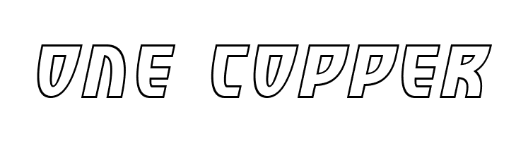 SF Retroesque Outline Oblique  Free Fonts Download