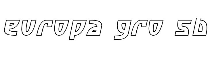 SF Retroesque Outline Oblique  Free Fonts Download