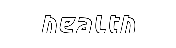 SF Retroesque Outline Oblique  Free Fonts Download