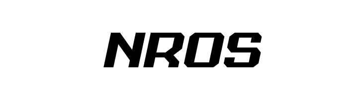 NROS Realpolitik Semi-Italic Font
