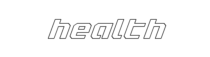 Realpolitik Outline Italic  Free Fonts Download