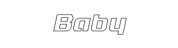 Realpolitik Outline Semi-Italic  Free Fonts Download