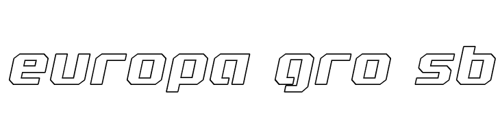 Realpolitik Outline Semi-Italic  Free Fonts Download