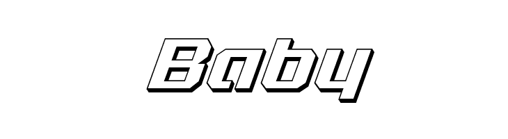 Realpolitik 3D Italic  Free Fonts Download