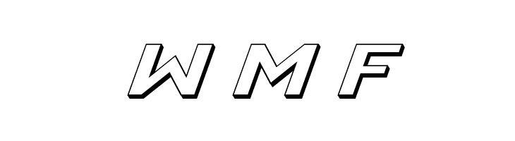 Realpolitik 3D Italic  Free Fonts Download