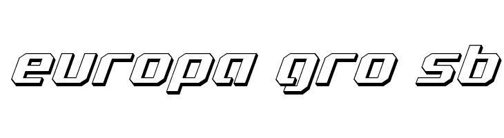 Realpolitik 3D Italic  Free Fonts Download