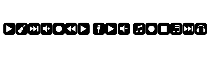 font bottons music  Free Fonts Download