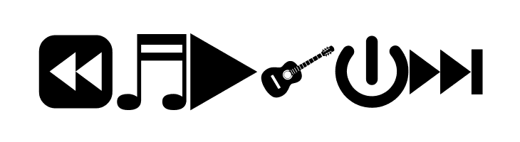 font bottons music  Free Fonts Download