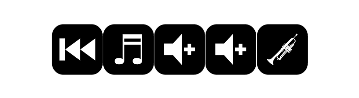 font bottons music  Free Fonts Download