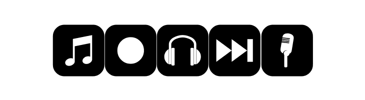 font bottons music  Free Fonts Download