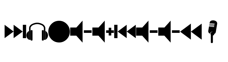 font bottons music  Free Fonts Download