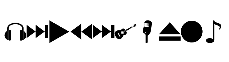 font bottons music  Free Fonts Download