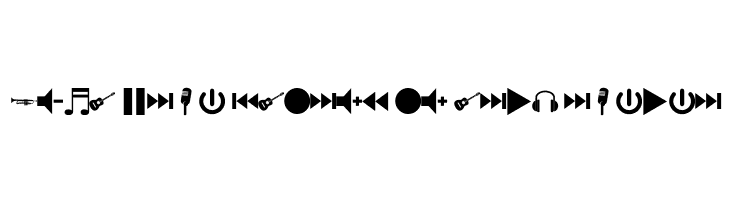 font bottons music  Free Fonts Download