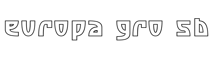 SF Retroesque Outline  Free Fonts Download
