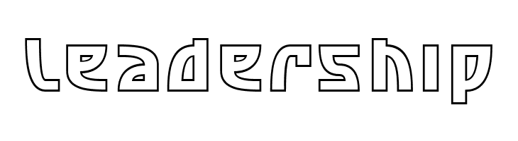 SF Retroesque Outline  Free Fonts Download