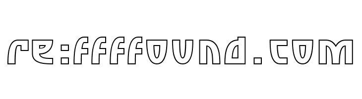 SF Retroesque Outline  Free Fonts Download