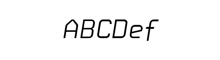 CarbonThin Italic W00 Regular  Free Fonts Download