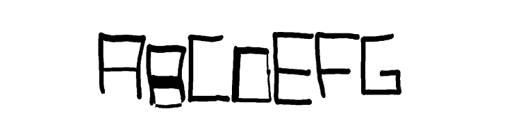 Robotic Handwritten  Free Fonts Download