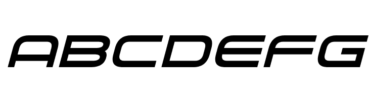 Alien Robot Italic  Free Fonts Download