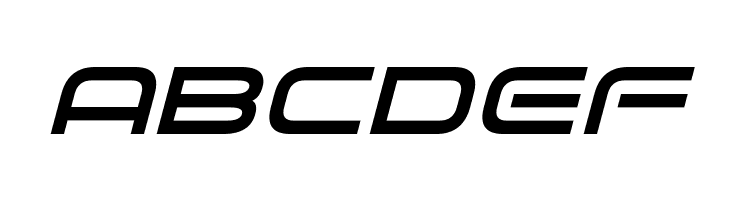 Alien Robot Italic  Free Fonts Download