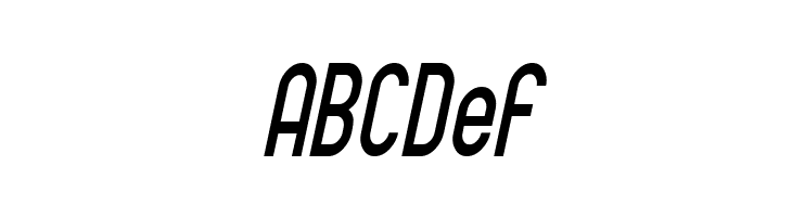 SF Eccentric Opus Condensed Oblique  Free Fonts Download