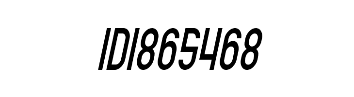 SF Eccentric Opus Condensed Oblique  Free Fonts Download