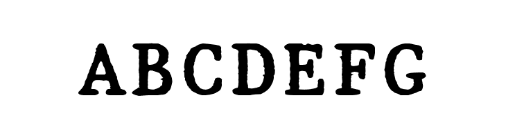 Old Computer Manual Monospaced  Free Fonts Download