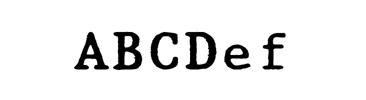 Old Computer Manual Monospaced  Free Fonts Download