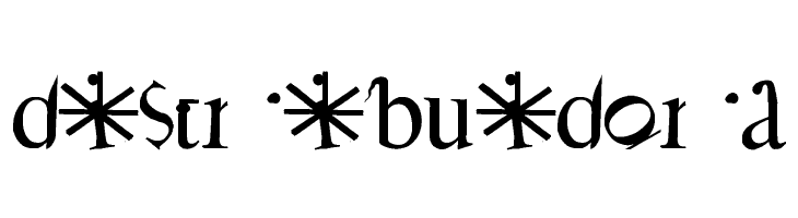 ABC Metamorphose  Free Fonts Download