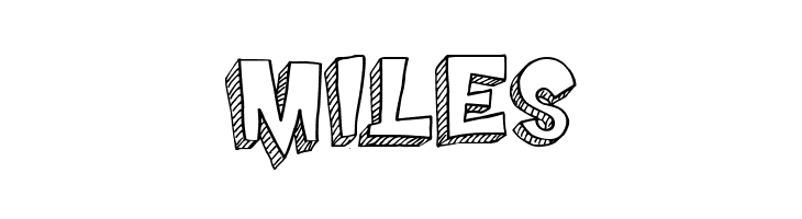 Doodletoon line  Free Fonts Download