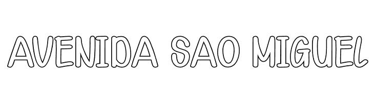 Kid Knowledges 1 outline  Free Fonts Download