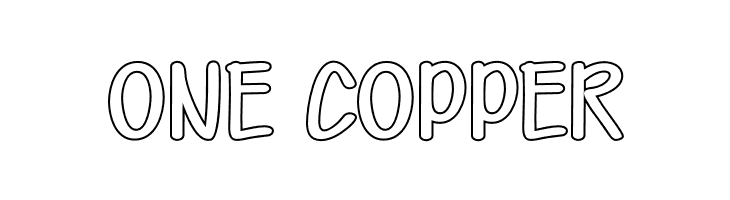 Kid Knowledges 1 outline  Free Fonts Download