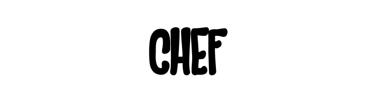 CHEF Heartbreaker Font