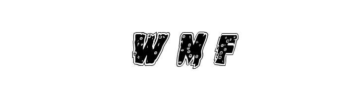 Goblin Creek Riddled Italic  Free Fonts Download