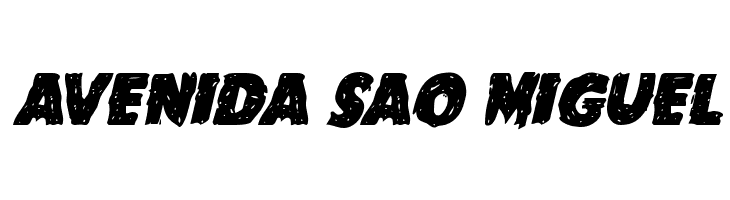 Goblin Creek Staggered Italic  Free Fonts Download