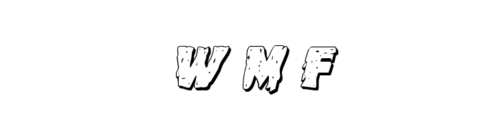 Goblin Creek 3D Italic  Free Fonts Download