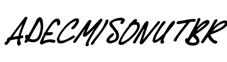 Delicious Scrawl Italic  Free Fonts Download