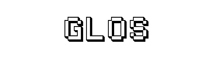 SF Pixelate Shaded  Free Fonts Download