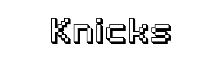SF Pixelate Shaded  Free Fonts Download
