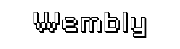 SF Pixelate Shaded  Free Fonts Download