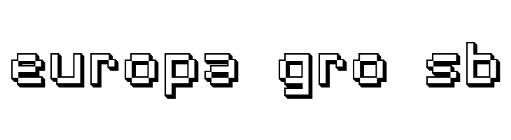 SF Pixelate Shaded  Free Fonts Download