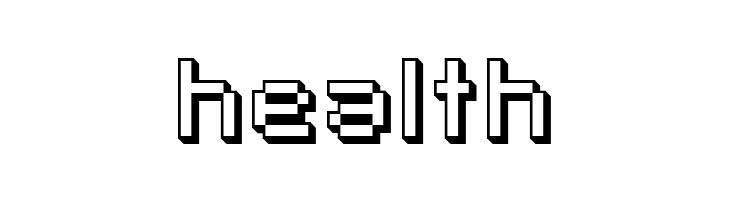SF Pixelate Shaded  Free Fonts Download