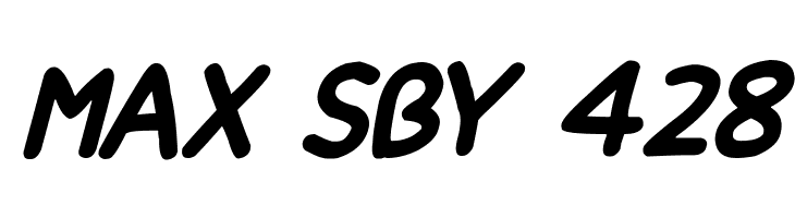 Happy markers Italic  Free Fonts Download