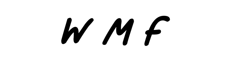 Comic Marker Deluxe Italic  Free Fonts Download