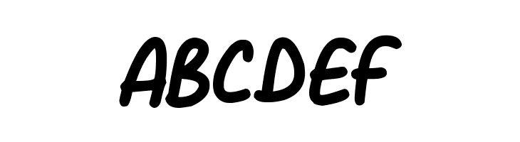 Comic Marker Deluxe  Free Fonts Download