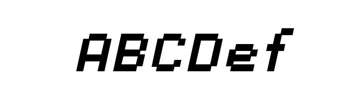 SF Pixelate Bold Oblique  Free Fonts Download