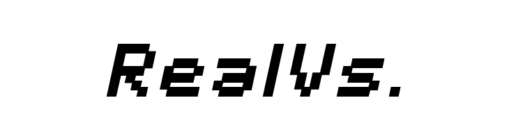 SF Pixelate Bold Oblique  Free Fonts Download