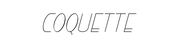 Right Hand Hairline Italic  Free Fonts Download