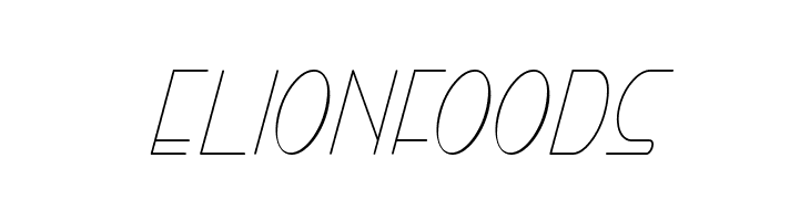 Right Hand Hairline Italic  Free Fonts Download